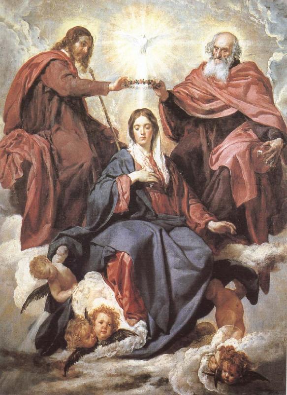 Virgin Mary wearing the coronet